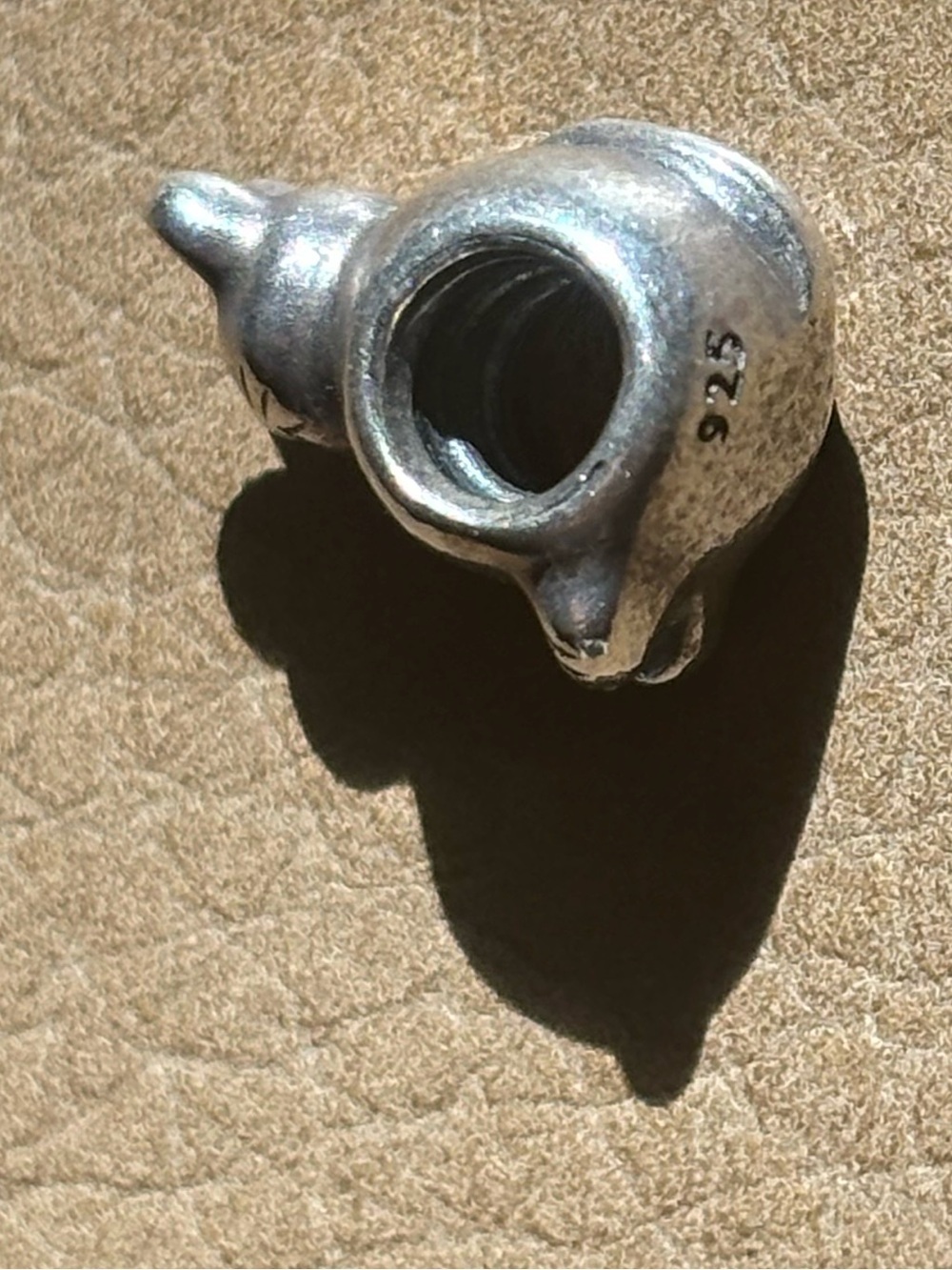 Pandora cat/ bunny discontinued rare 925 sterling silver Charm Bead - Picture 4 of 4